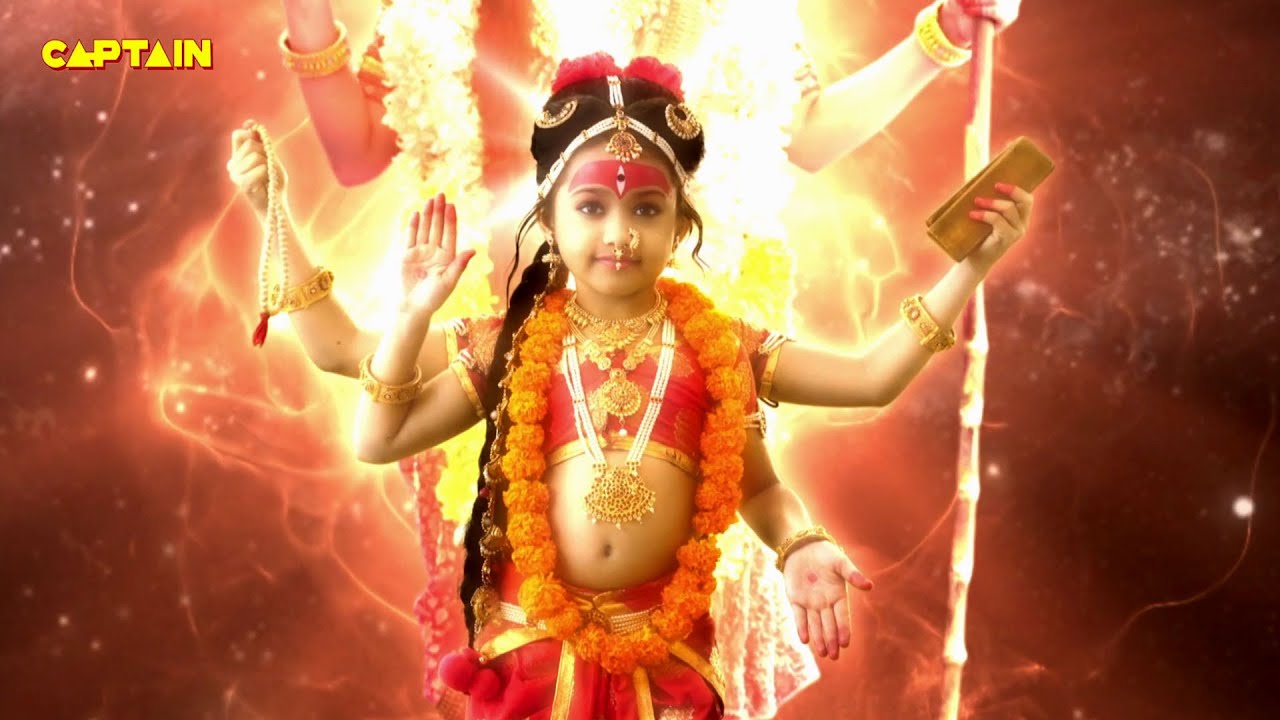 जब दिखा युद्ध स्थल पर देवी बाल त्रिपुरा सुन्दरी का दिव्य रूप || विघ्नहर्ता गणेश भाग.561