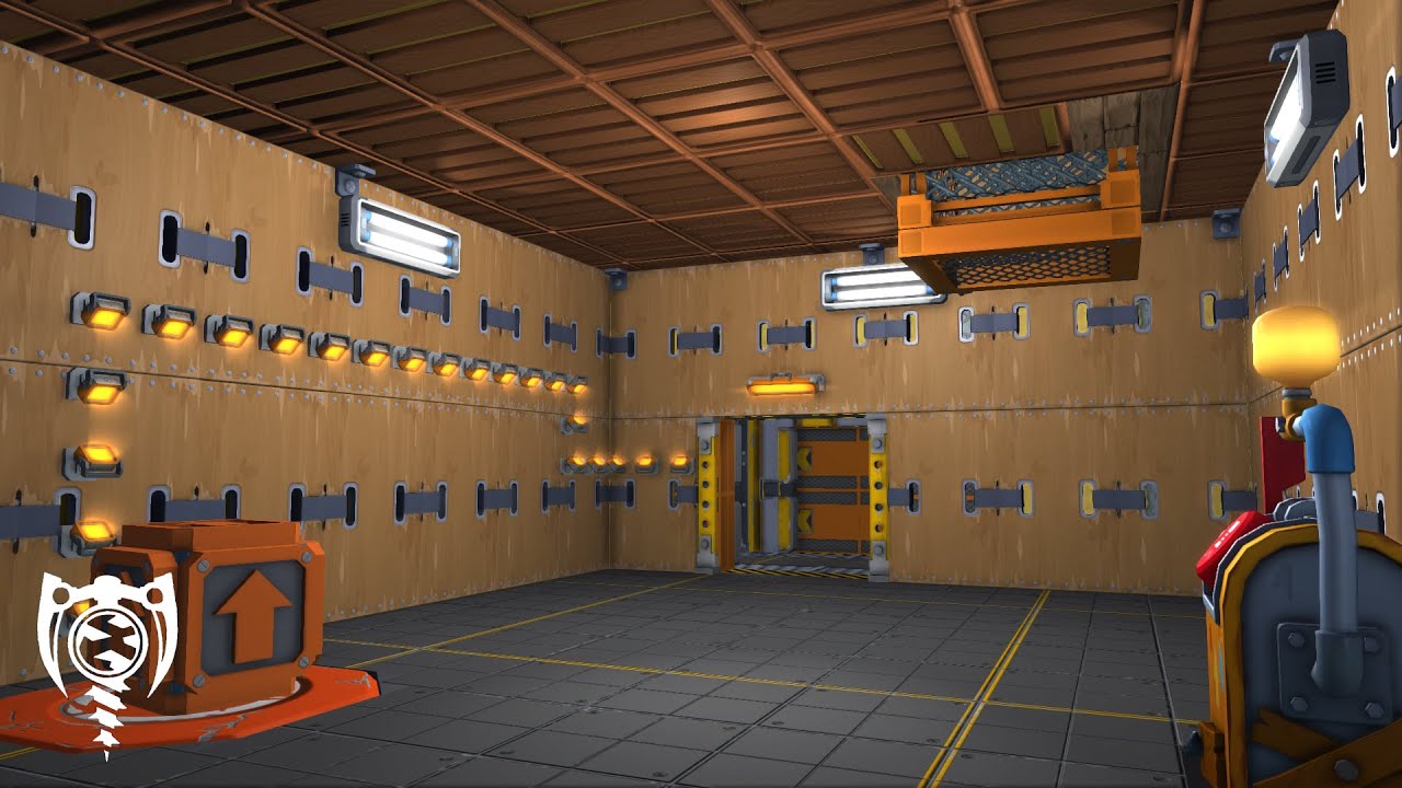 Portal inspired chambers in Scrap Mechanic