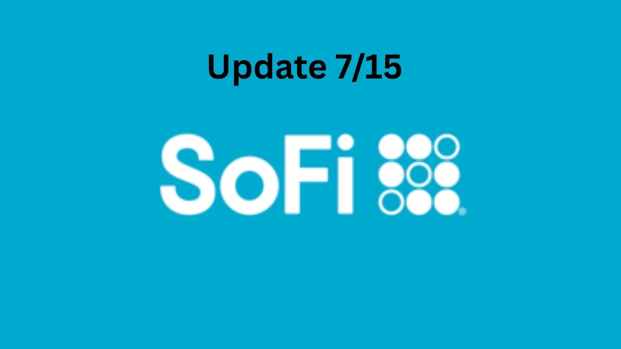 Обновление по SOFI от 15.07 | Обновление волнового анализа | Очевидная покупка на просадке сегодня?
