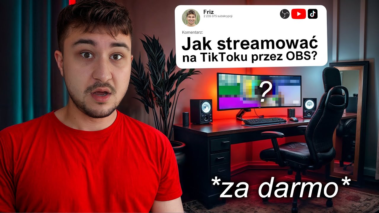 STREAMUJ NA TIKTOKU PRZEZ OBS ZA DARMO! *giga proste*