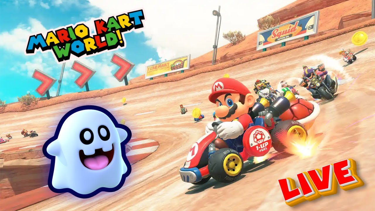 Mario  Kart World! :) Whats up everyone!