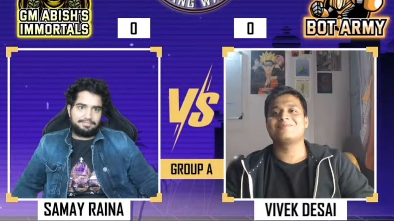 Samay Raina vs Vivek Desai's Benoni | COB 6 | ft. Vidit Gujrathi's commentary