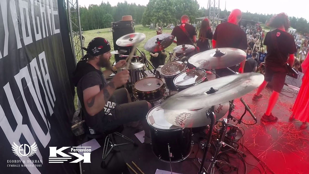 U. Kalenda/ZNICH7RUTVICA - Ой, над ракою KK fest 2020 (drumcam)