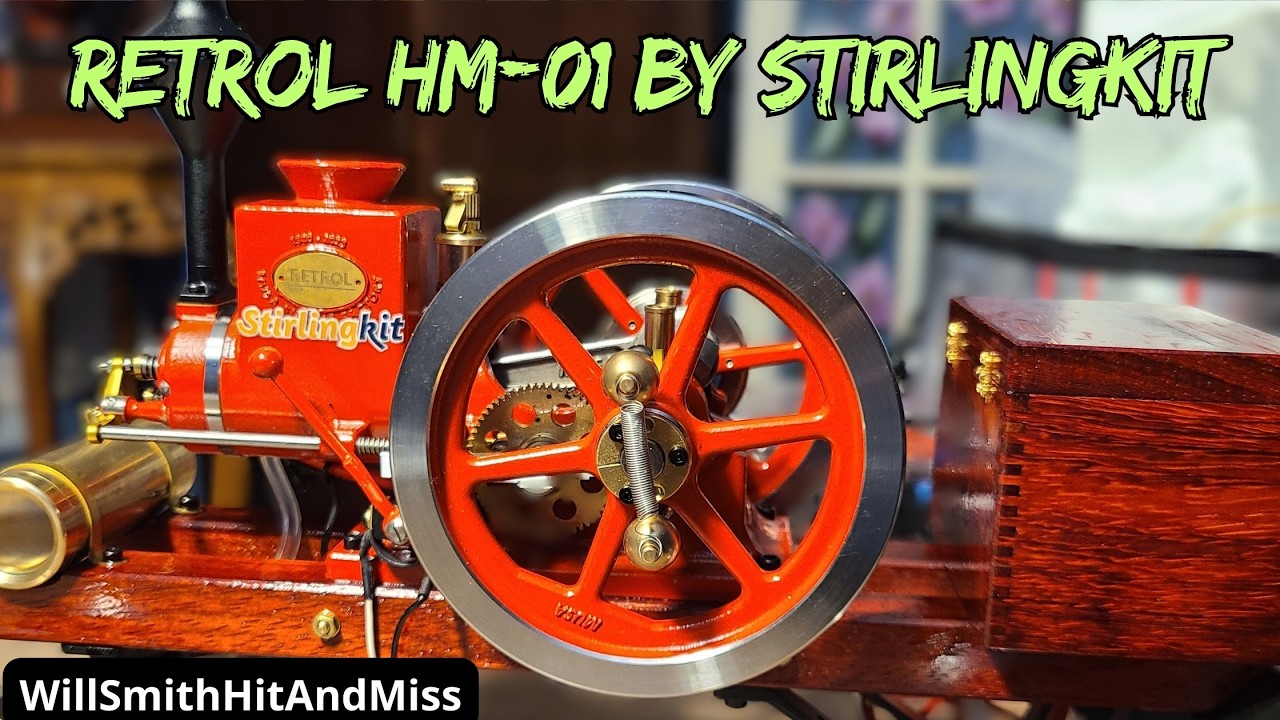 Retrol HM-01 Hit & Miss Engine | Unboxing, Assembly & Running