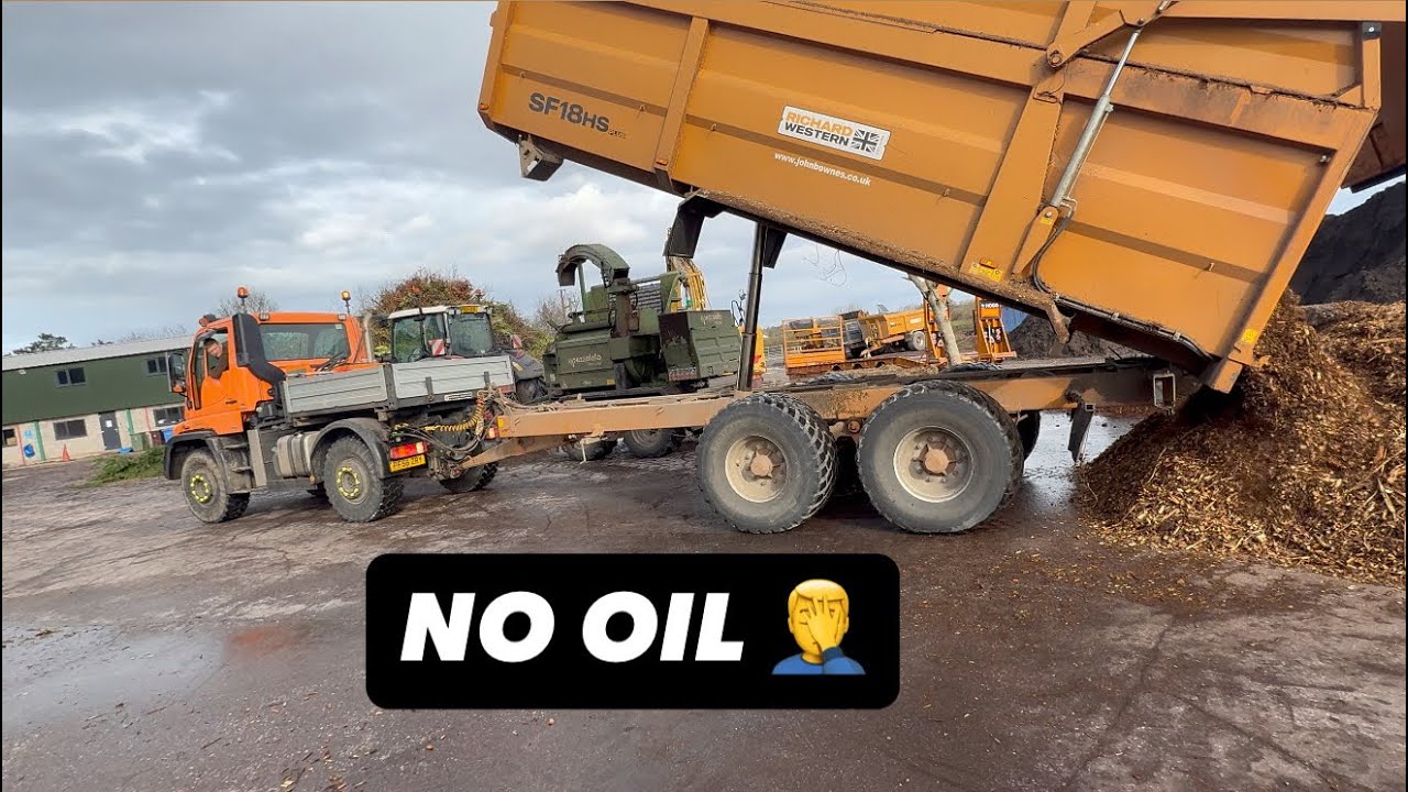  UNIMOG SHORT OF OIL & A CAR CRASH #AnswerAsAPercent 2151