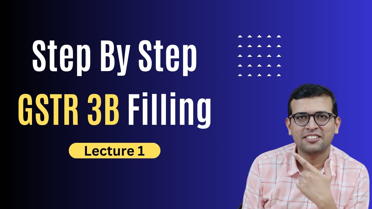 GSTR 3B Online Filling Step by Step | Detailed Explanation with live Return Filling.