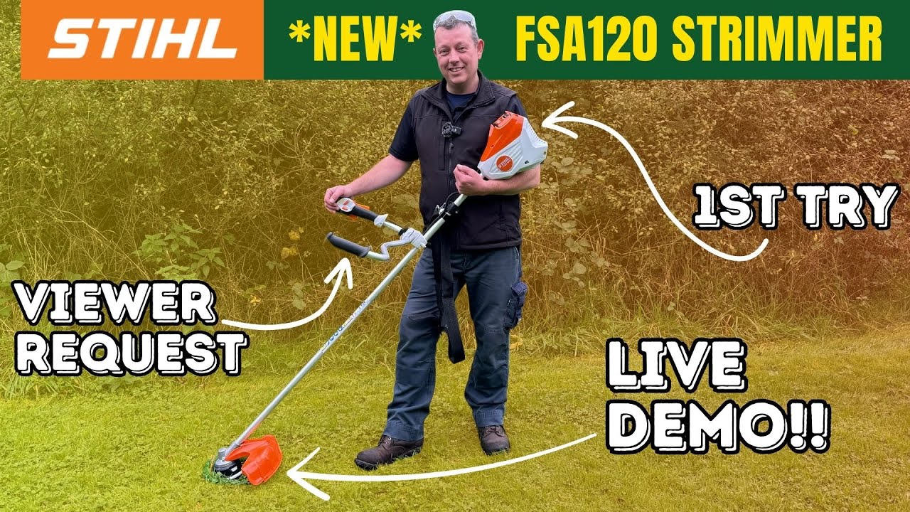 WATCH THIS before you buy your next cowhorn strimmer - viewer request Stihl strimmer review