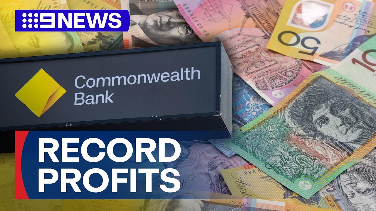 Commonwealth Bank is leaving its competitors behind | 9 News Australia