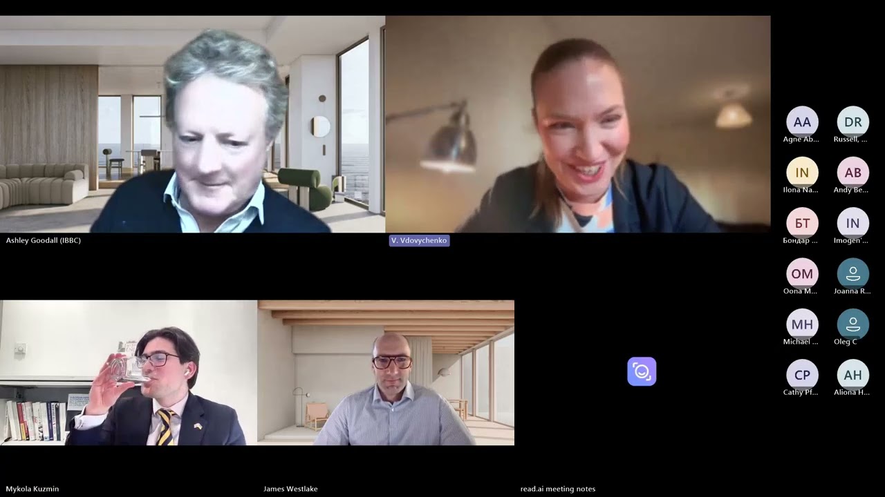 UBBC webinar on Ukraine Security Update