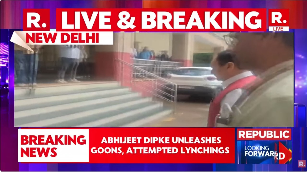 LIVE: JP Nadda Visits RML Hospital To Meet Cops Injured During Action Against CJP Protesters