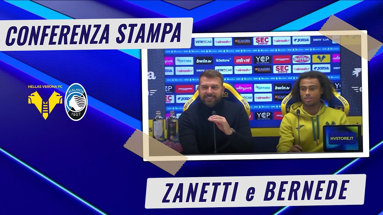 Conferenza stampa | Zanetti e Bernede dopo Verona-Atalanta 06/12/2025