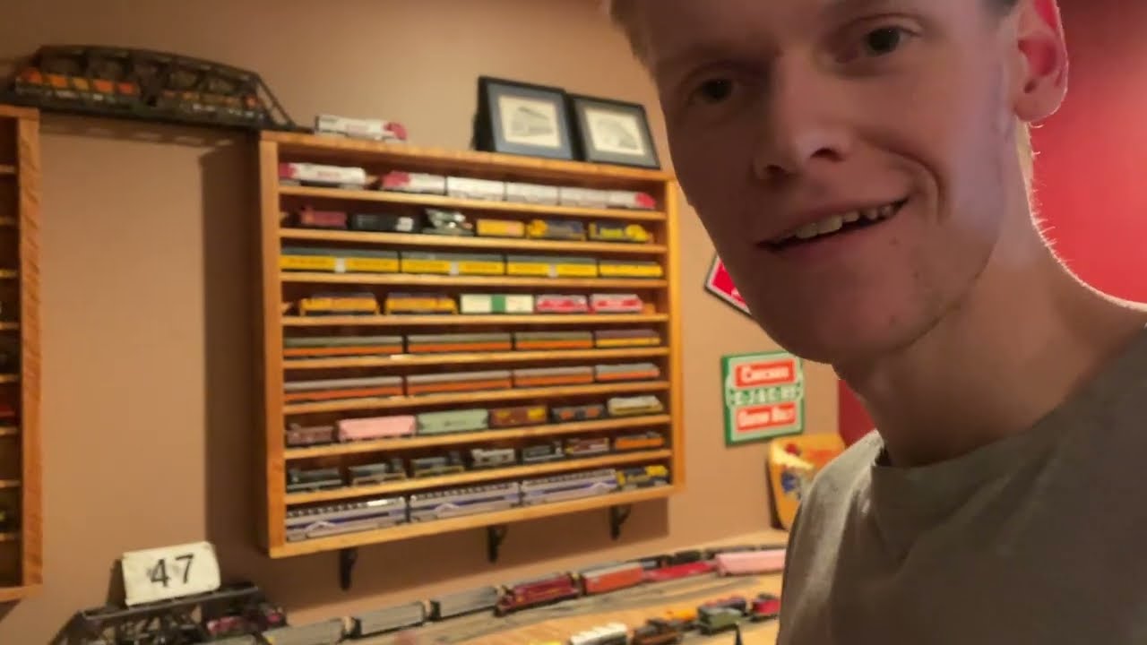 ASMR Model Train Layout Tour & Sounds LoFi iPhone