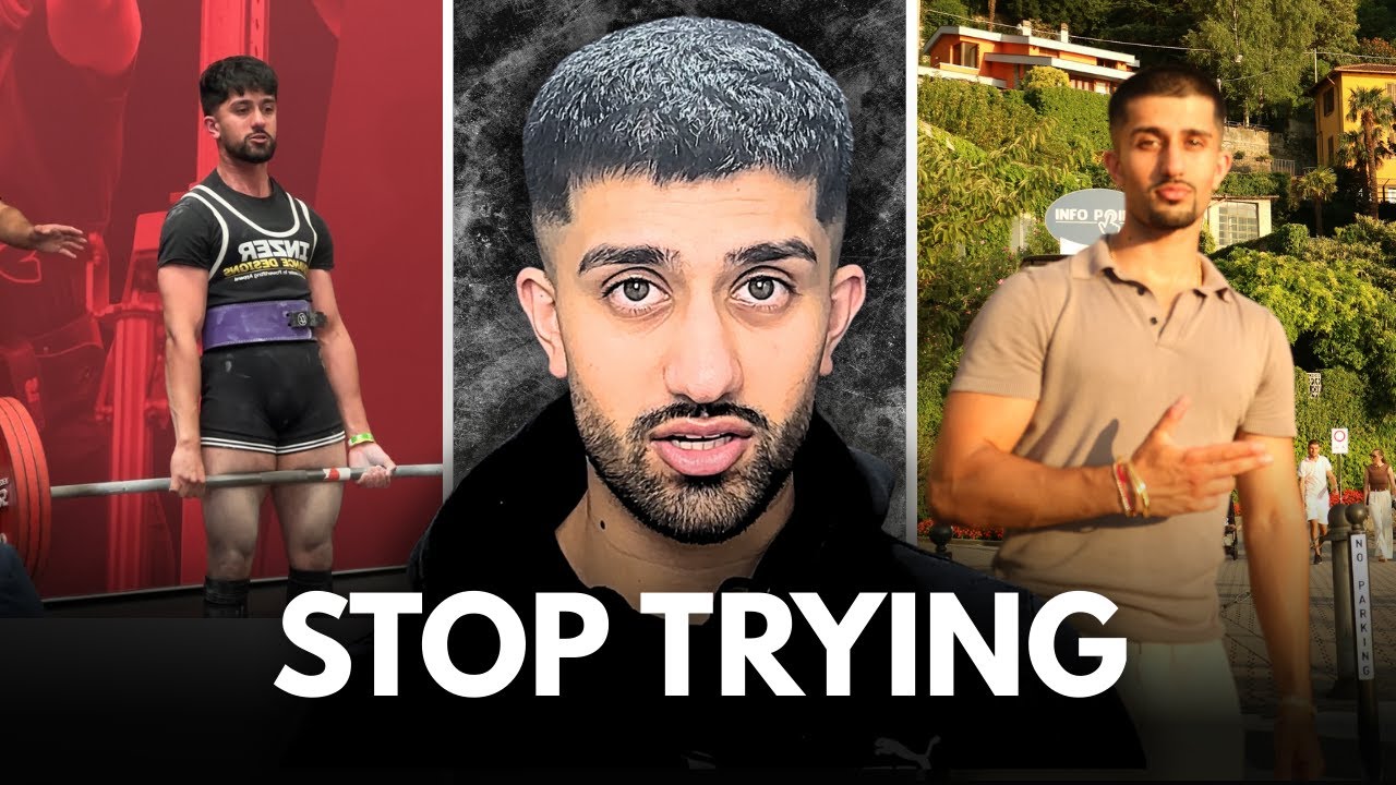 I stopped trying to start winning