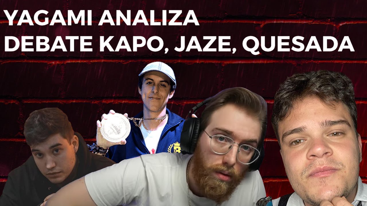 YAGAMI analiza el DEBATE de QUESADA, KAPO Y JAZE🤔 I ¡JAZE ES UN GENIO!