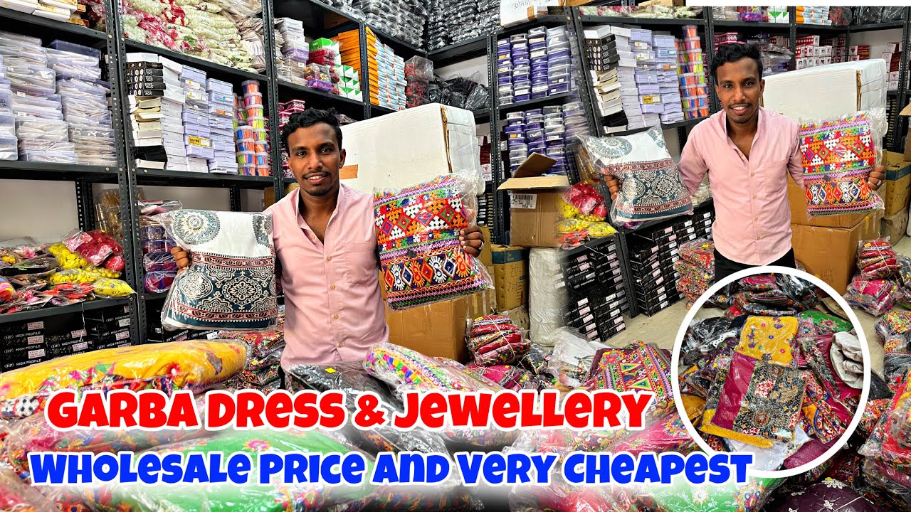 Navaratri Garba Dresses And Jewellery Apne Cg Bilaspur Wholesale Me Available Very Cheapest Price /