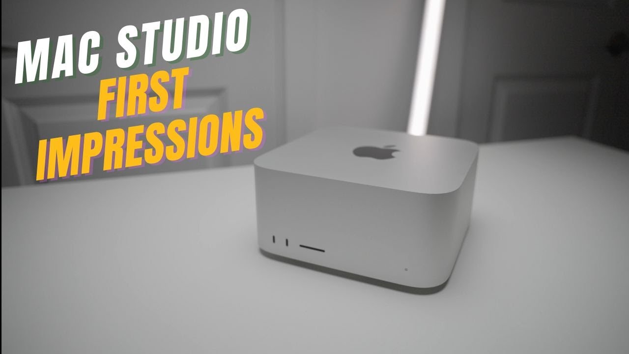 The Mac Studio's First Impression