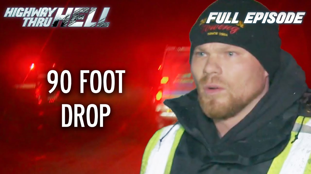 Truck Plunges 90 Foot into Creek | Full Episode | S5 E02 | Highway Thru Hell