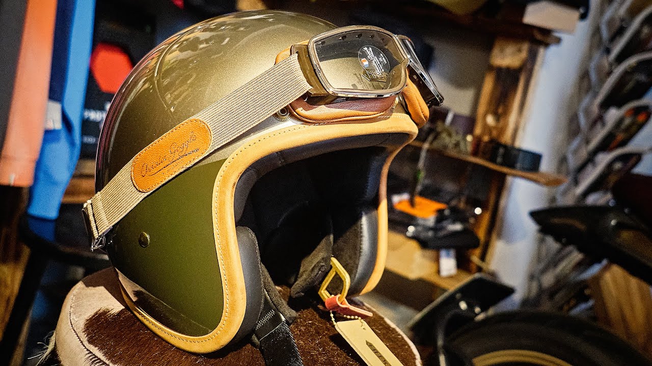 Hedon Hedonist Retro Helme für Vespa, Retro Bikes und Cafe Racer