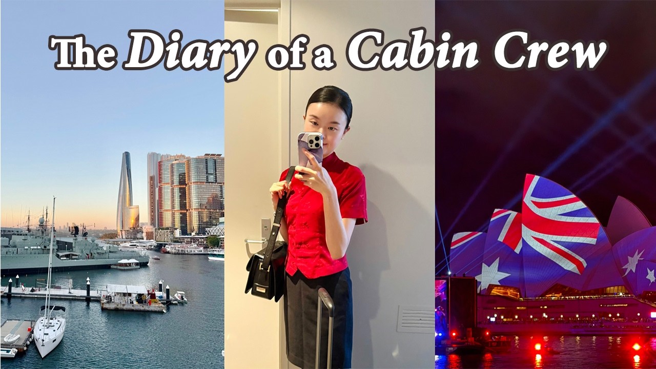 Flight Schedule of a Cabin Crew｜🇦🇺All Sydney Flights in a Month｜Worst Flying Experience🥹