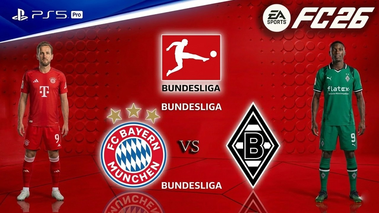 FC 26 - Bayern Munich vs. Borussia M'gladbach | Bundesliga Match | Harry Kane vs Haris Tabaković