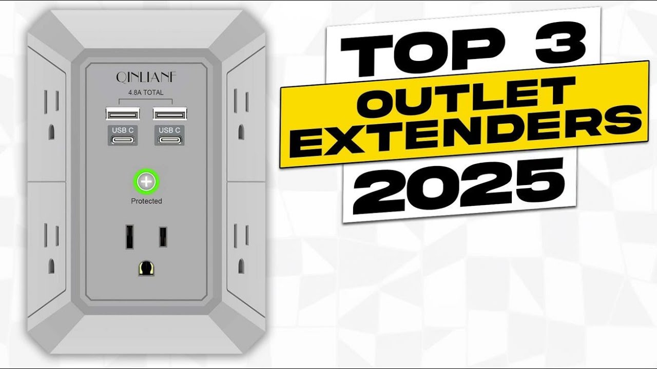 Top 3 BEST Outlet Extender