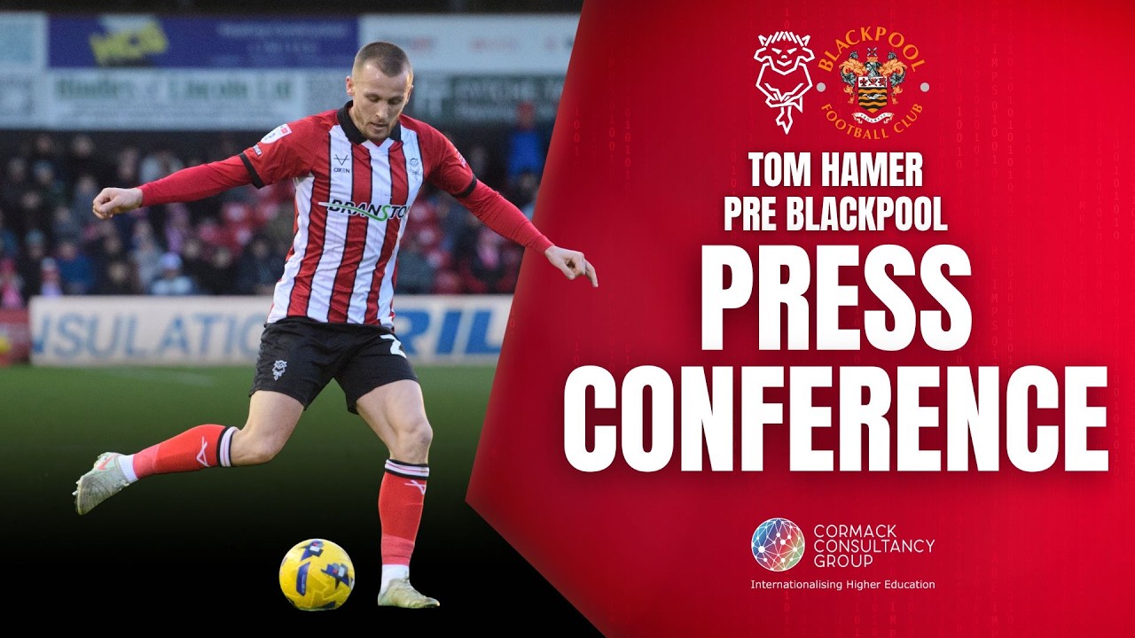 Tom Hamer pre Blackpool