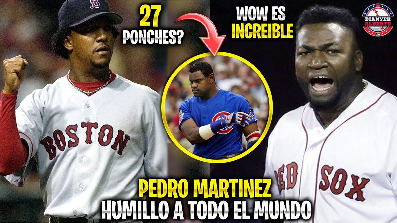 El día que PEDRO MARTÍNEZ PONCHÓ a TODOS los Bateadores que ENFRENTO | MLB