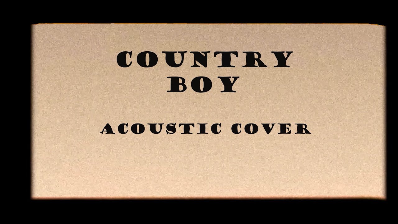 Aaron Lewis - Country Boy (BaYaT acoustic cover)
