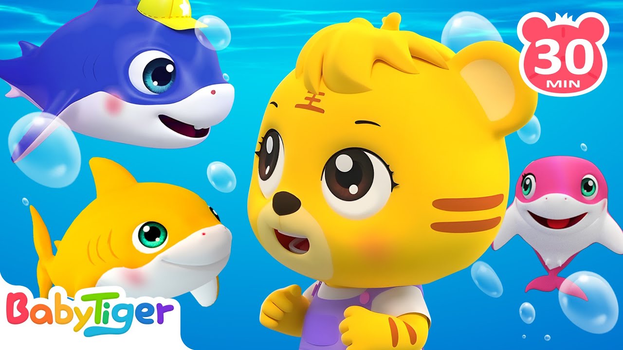 Baby Shark Doo Doo Doo🐠Animal Dance Time+More Animal Songs & Nursery Rhymes for Toddlers - BabyTiger