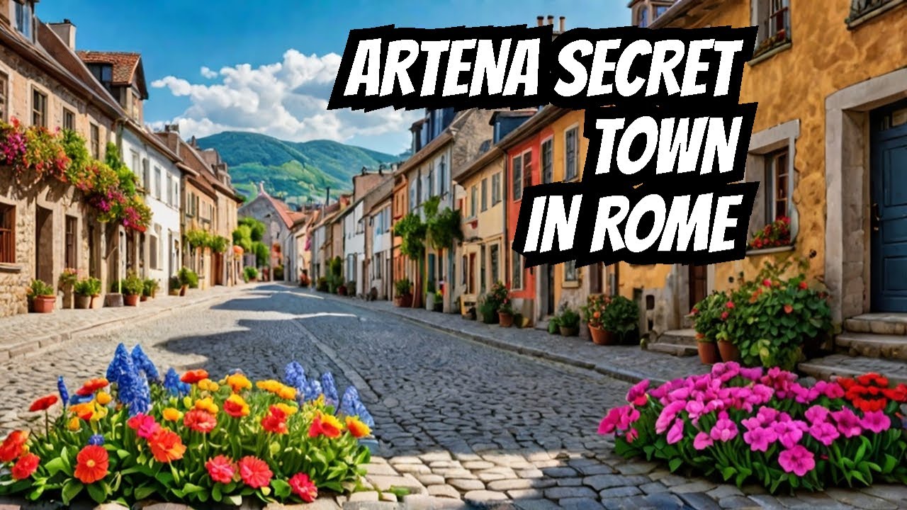 ARTENA, ROMA HIDDEN TOWN TO VISIT.