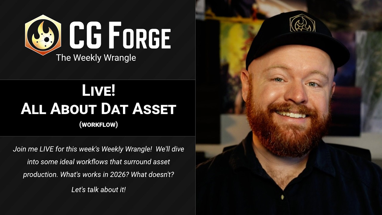 All About Dat Asset Workflow - Houdini - Live!