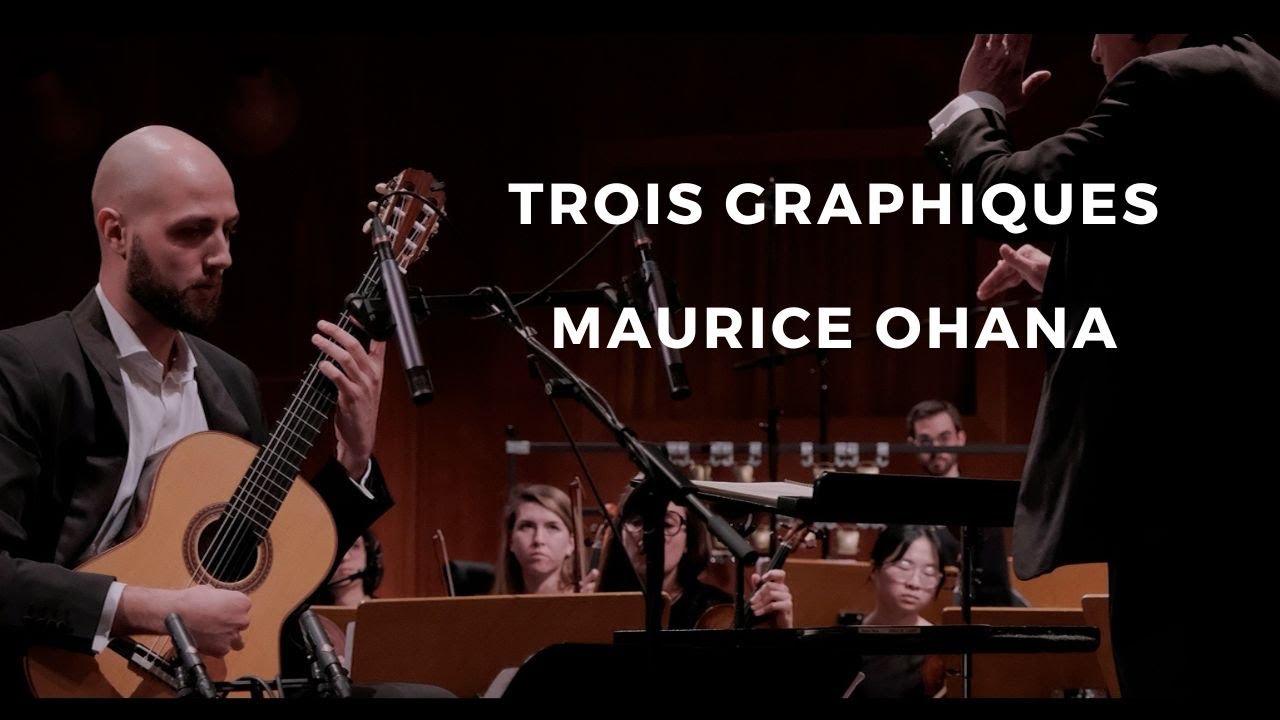 Enrico Tripodi plays Maurice Ohana, Trois Graphiques - Guitar Concerto