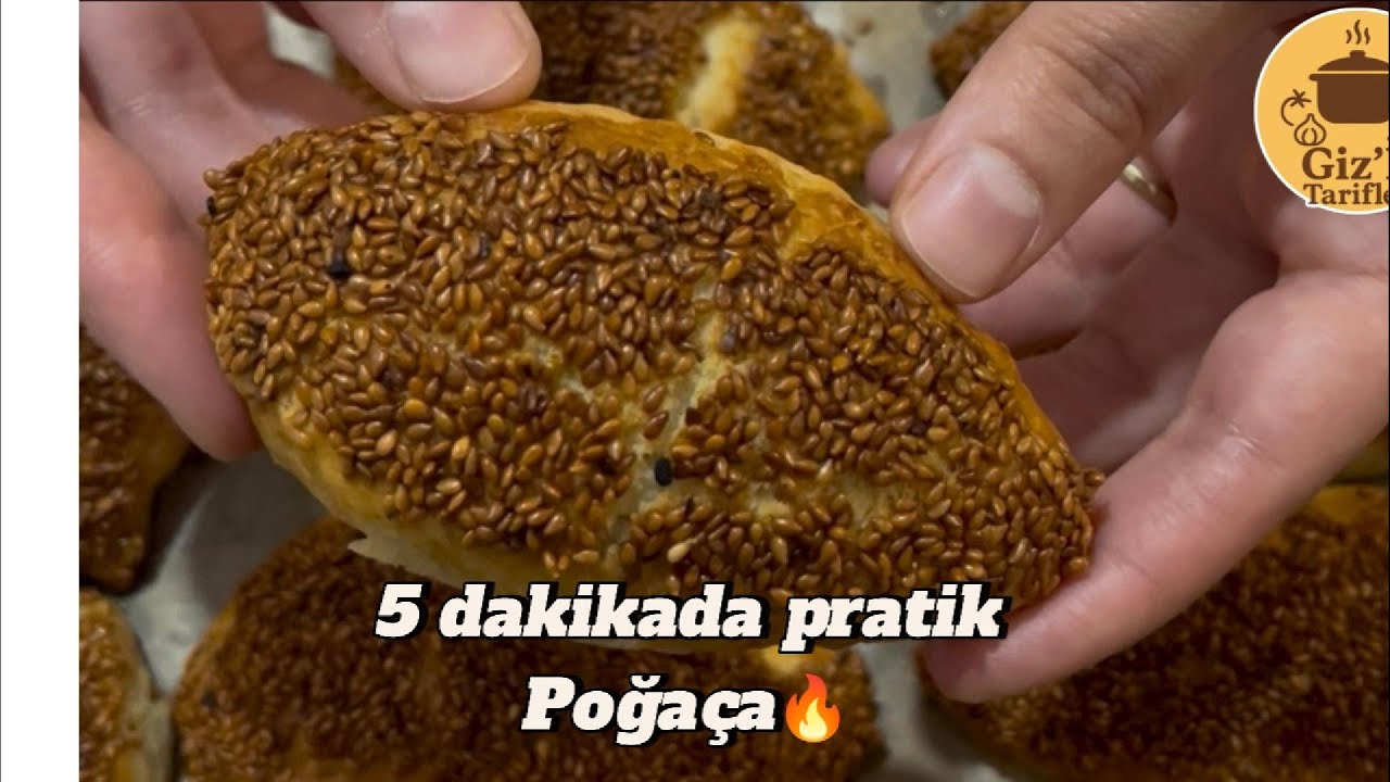 5 Dakikada Pratik Poğaça 🤍 Yumuşacık, Bayatlamaz!