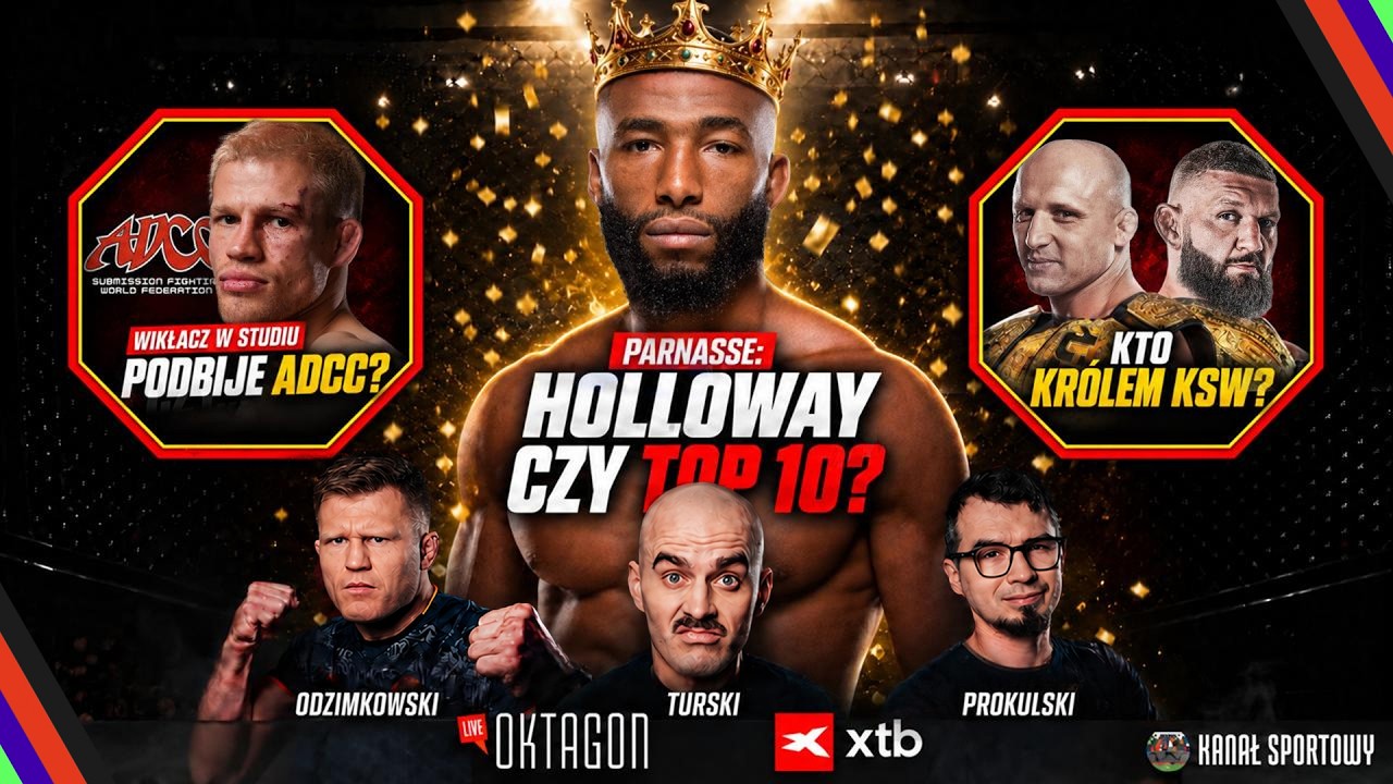 OKTAGON LIVE | PARNASSE VS HOLLOWAY MOŻLIWE? KIEDY WIKŁACZ WR&Oacute;CI DO UFC?  PAWLAK VS KUBERSKI!