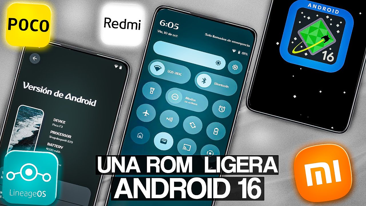 ✅A MODIFICATED ROM of LineageOS with ANDROID 16🌩️ | Install 
