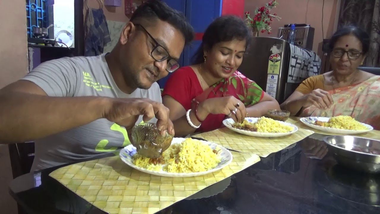 Surprise Happy Birthday Celebration | Pulao with Mutton Kosha