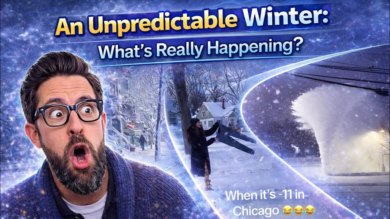 An Unpredictable Winter: What&rsquo;s Really Happening? 1 #adamrose #winterfails #lol #winter #funny 