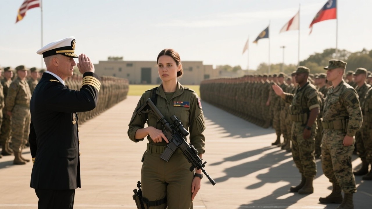 Mocked as “Just Another Sniper”—The SEAL Admiral Saluted Before Anyone Else | Emotional