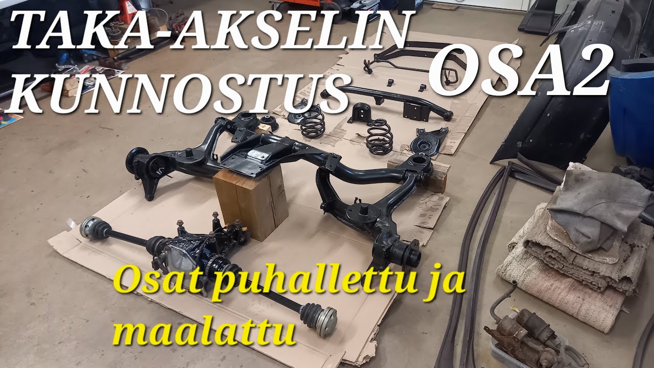 Turbo Calibran taka-akseliremppa osa2