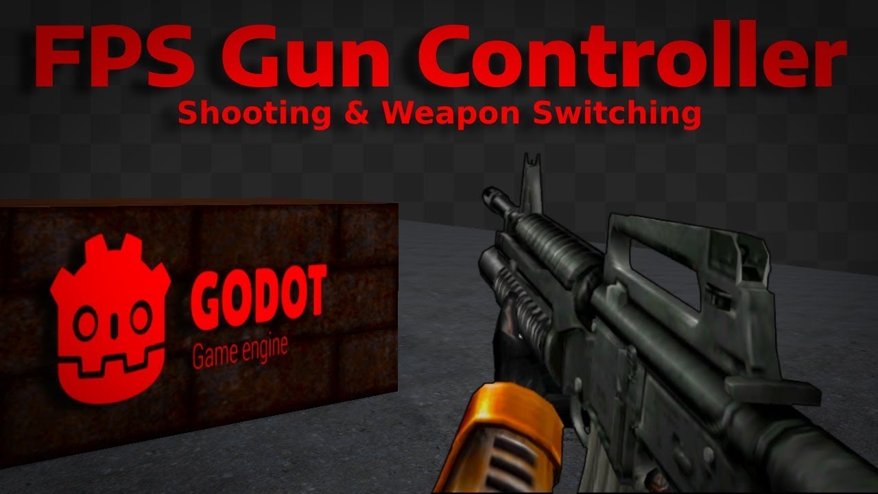 How to Make FPS Shooting & Weapon Switching in Godot 4 | Gun Controller Tutorial