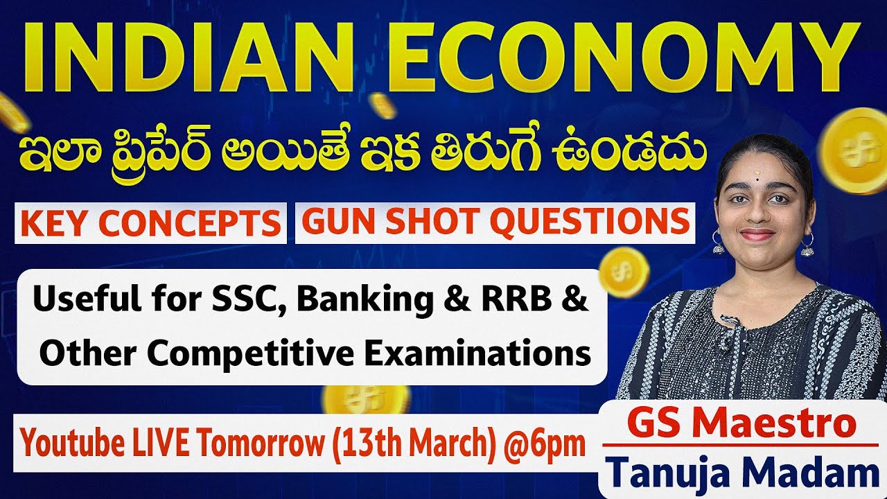 Indian Economy-Key Concepts and Gun Shot Questions for Competitive Examinations by Tanuja Madam