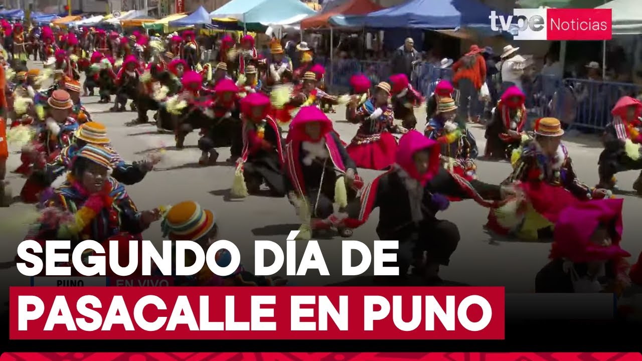 Puno: así fue el el segundo día de pasacalle en honor a la Virgen de la Candelaria 2025