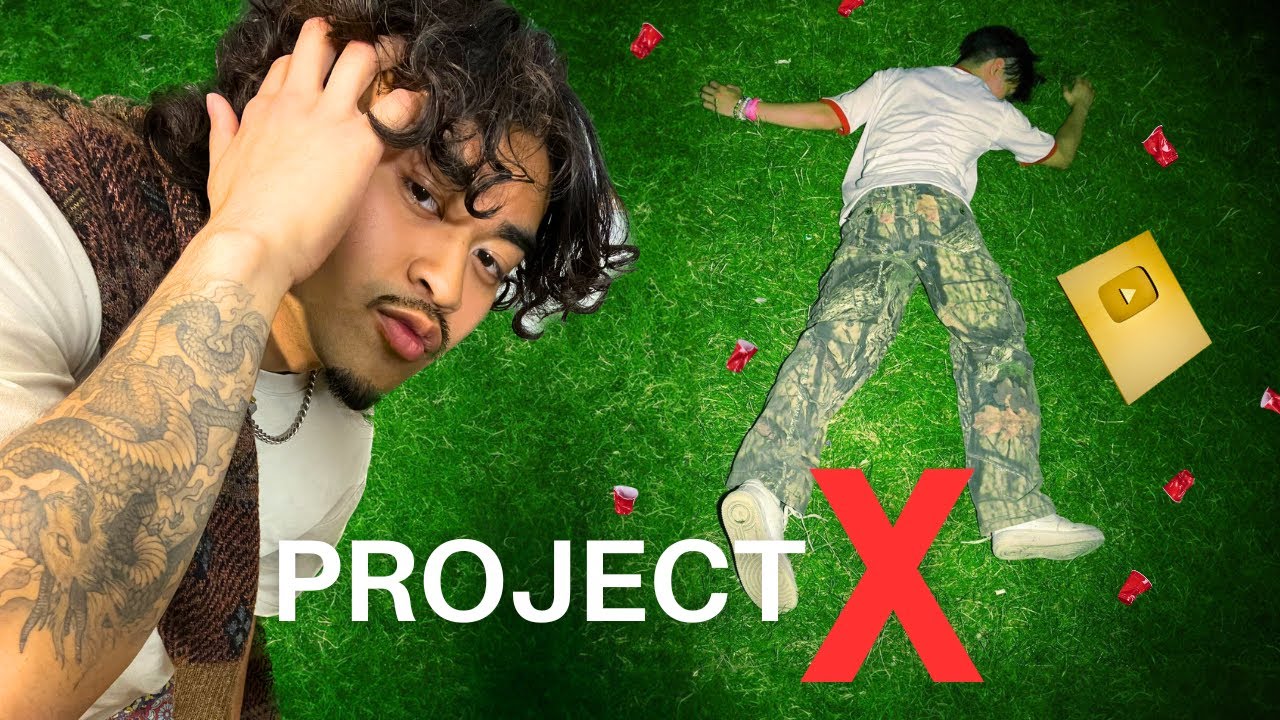 Я устроил вечеринку PROJECT X для 1 000 000 моих подписчиков!!