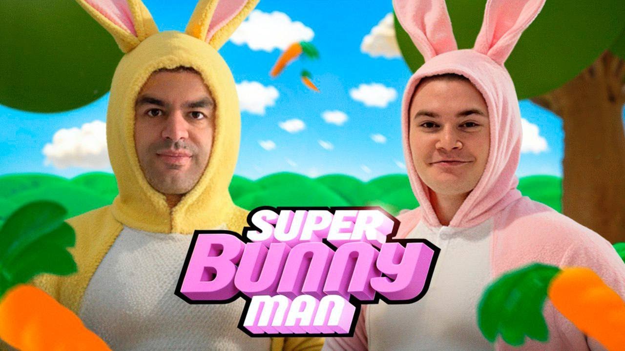 ДЕРЗКО И НАРЕК УГАРАЮТ В Super Bunny Man