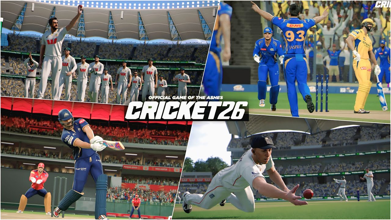 Cricket 26 First Look! Screenshots Reaction 😍 - SR Gamer