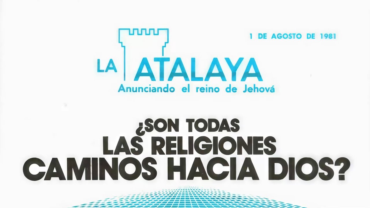 ¿Son todas las religiones caminos hacia Dios?