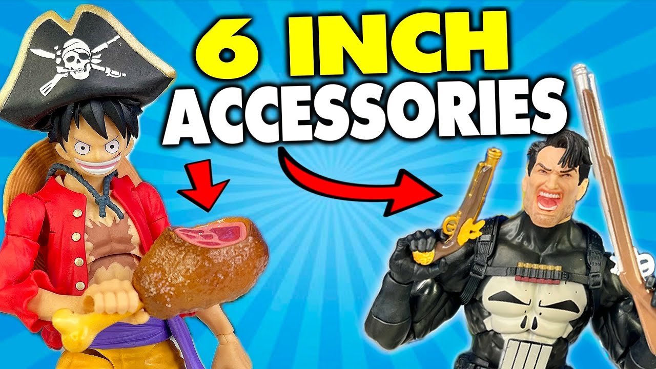 New 6" scale accessories for your action Figures! HUGE UNBOXING