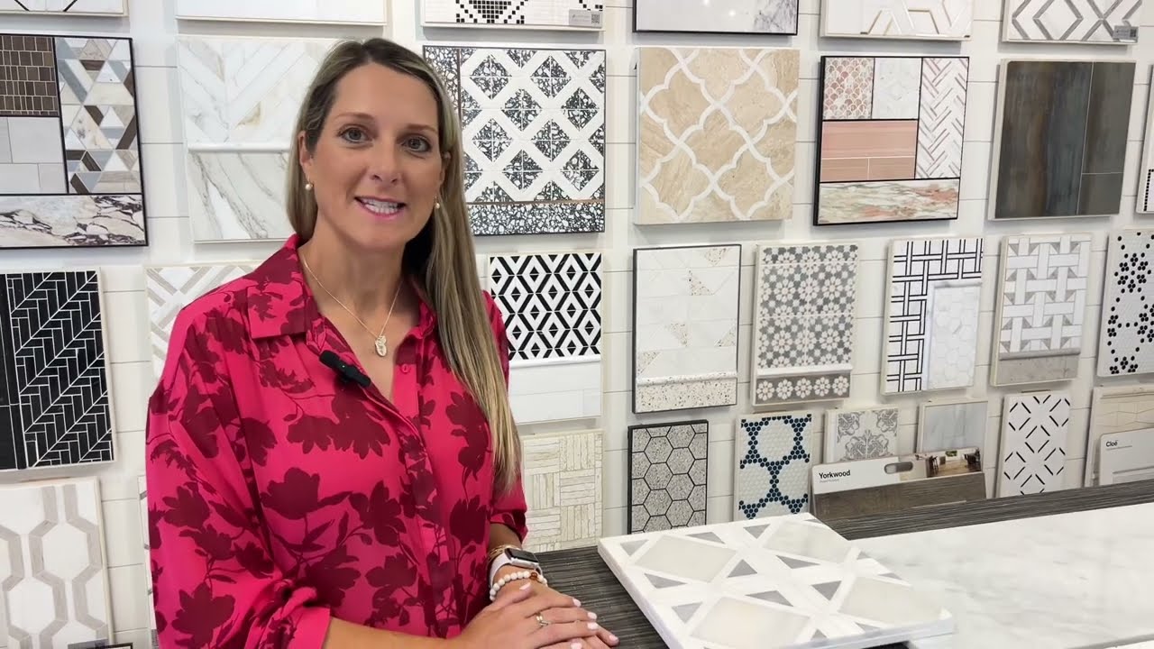 Shower Tile Combos for Flooring, Backsplash & Walls with Laura Jansone of Scenic Interior Designs