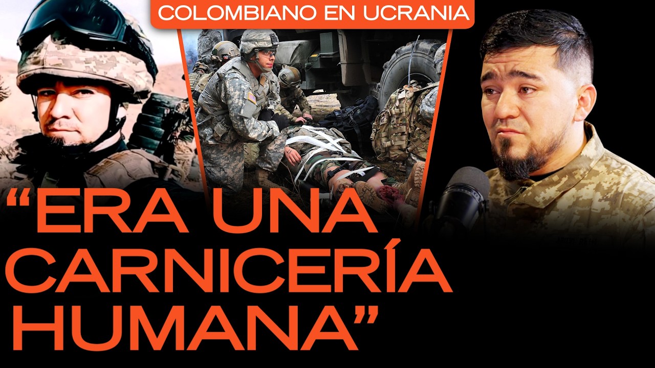 “ASÍ SOBREVIVÍ A GUERRA EN UCRANIA” IMPACTANTE RELATO de Colombiano que vio MORIR a sus COMPAÑEROS