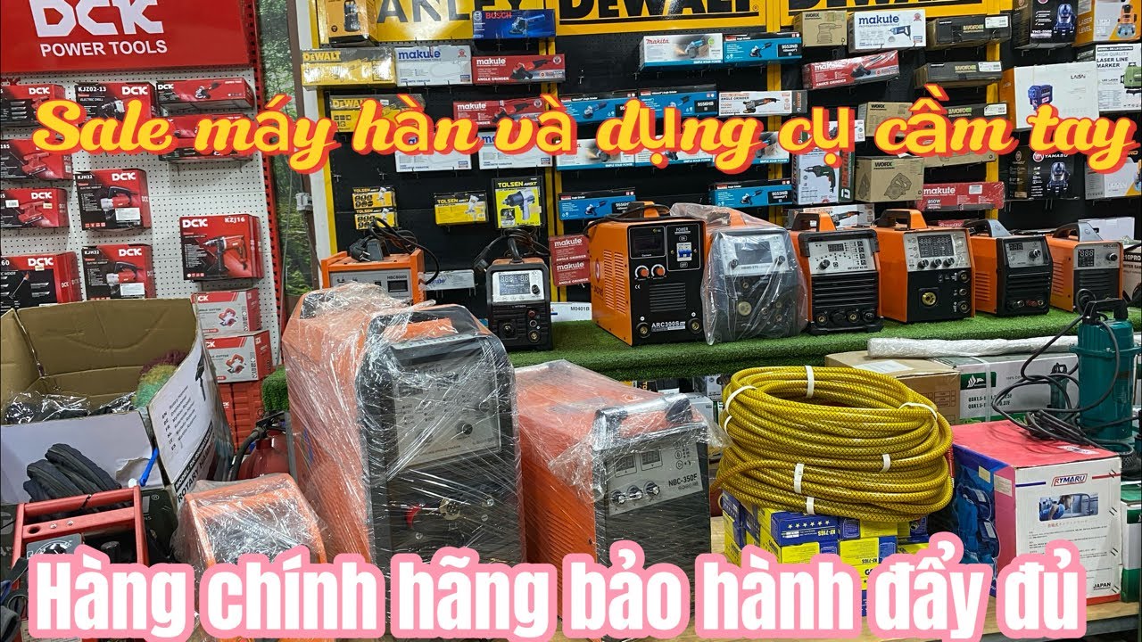 Sale máy hàn dụng cụ cầm tay giá rẻ #cokhi #xaydung #mayhan #thohan #jacpro #hitbox